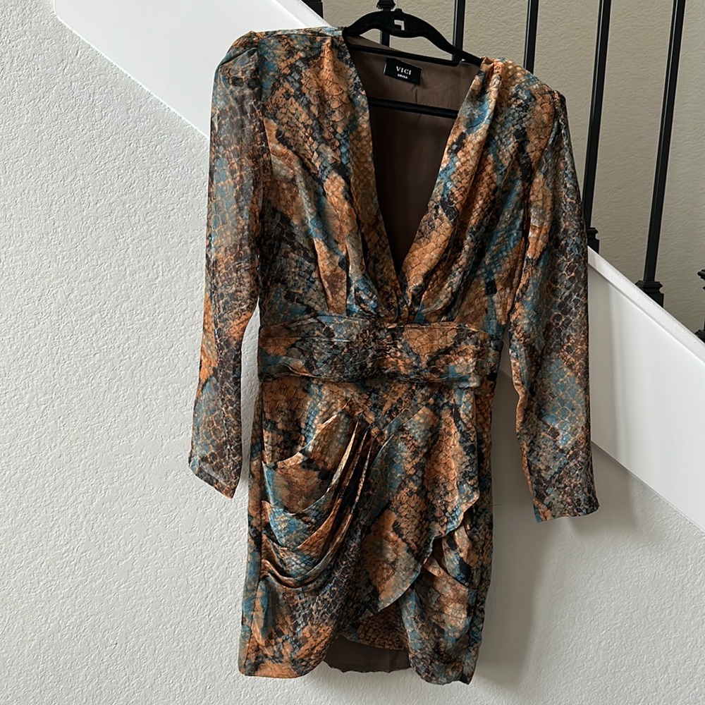 Vici Plunge Dress